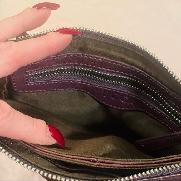 YUCCA. Leather wristlet - Picture 5 of 6